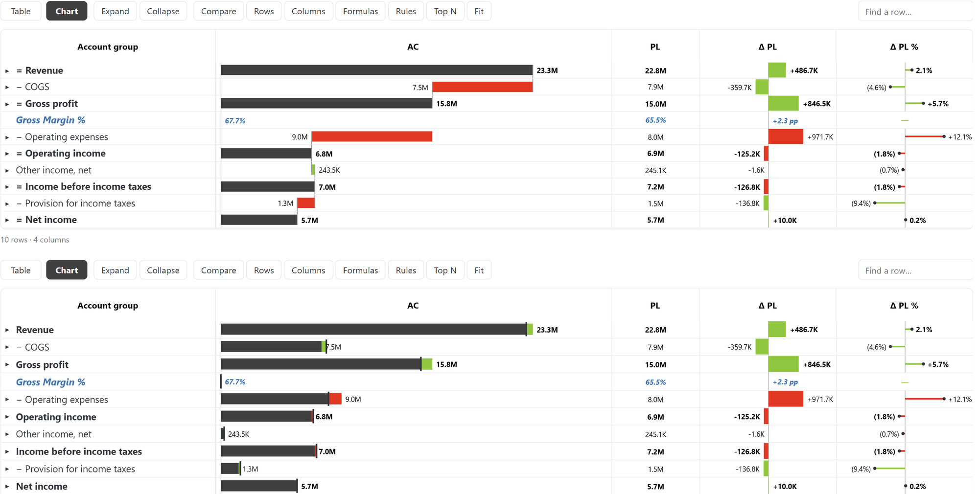 The Matrix product screenshot