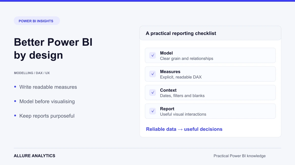 Power Bi Best Practices Cover